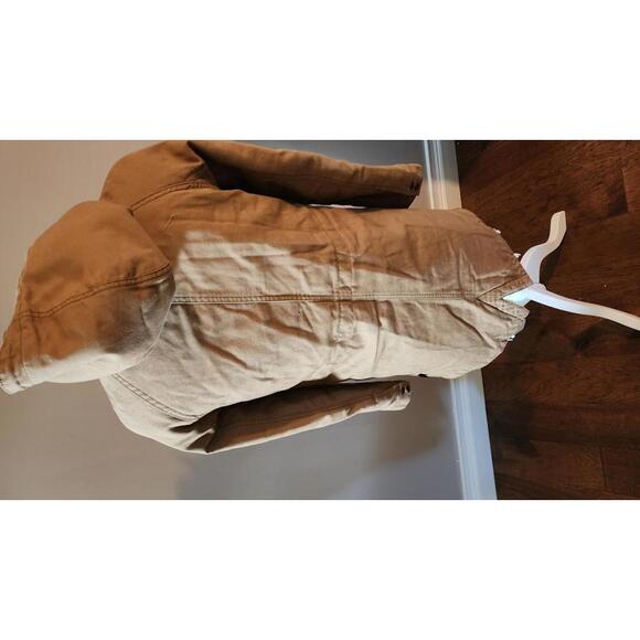 Flawless Patagonia Tan long barn jacket warm odor free stain free so adorable XS - Picture 4 of 8